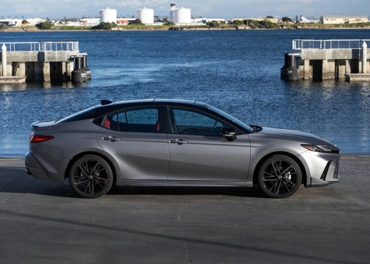 2025 Toyota Camry Hybrid in Heavy Metal Color
