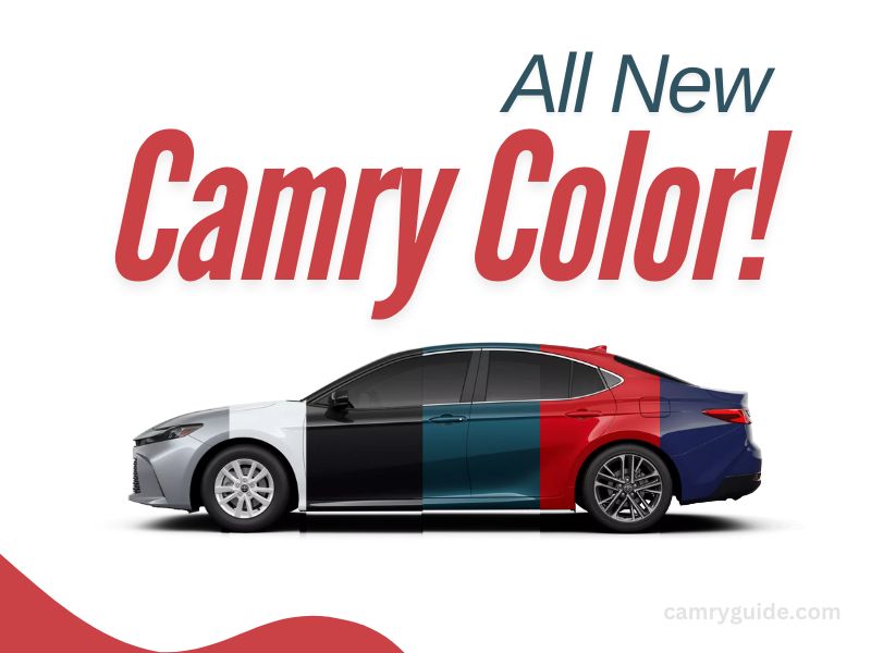 2025 Toyota Camry Paint Colors