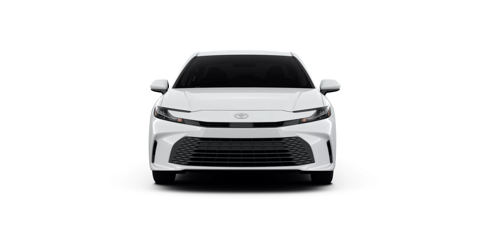 Camry Hybrid XLE on White Ice Cap