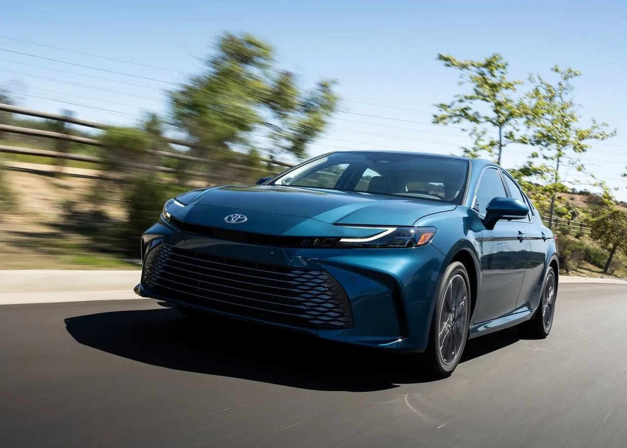 Toyota Camry XSE in Ocean Gem Color