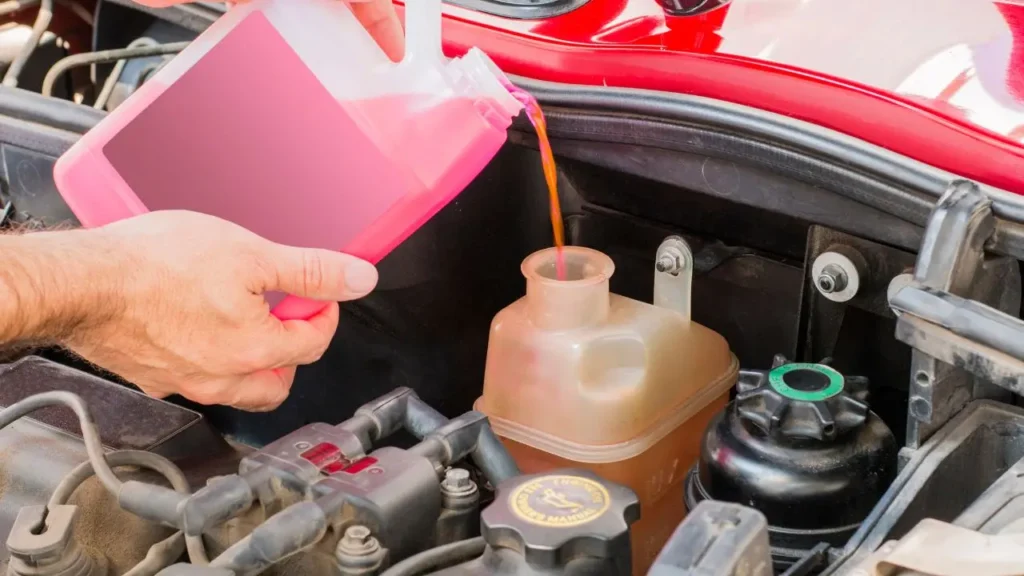 Topping Up Engine Coolant