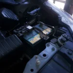 Car Battery in the engine bay