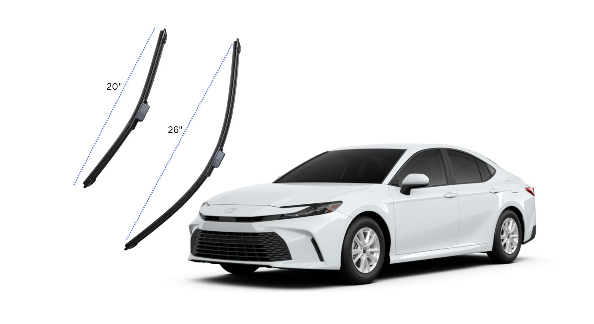 Toyota Camry Wiper Blade Size Guide